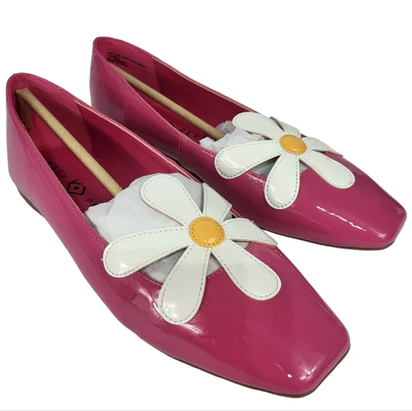Evie Daisy Slip-On Flats Fucshia Pink 8.5 - Picture 7 of 9